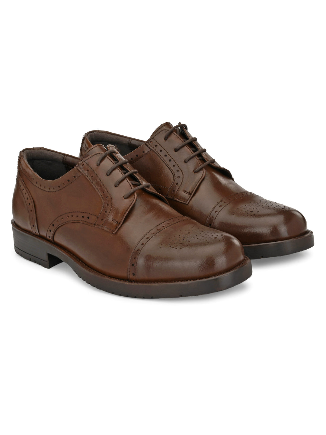 Men's Burnish Leather Formal Shoes