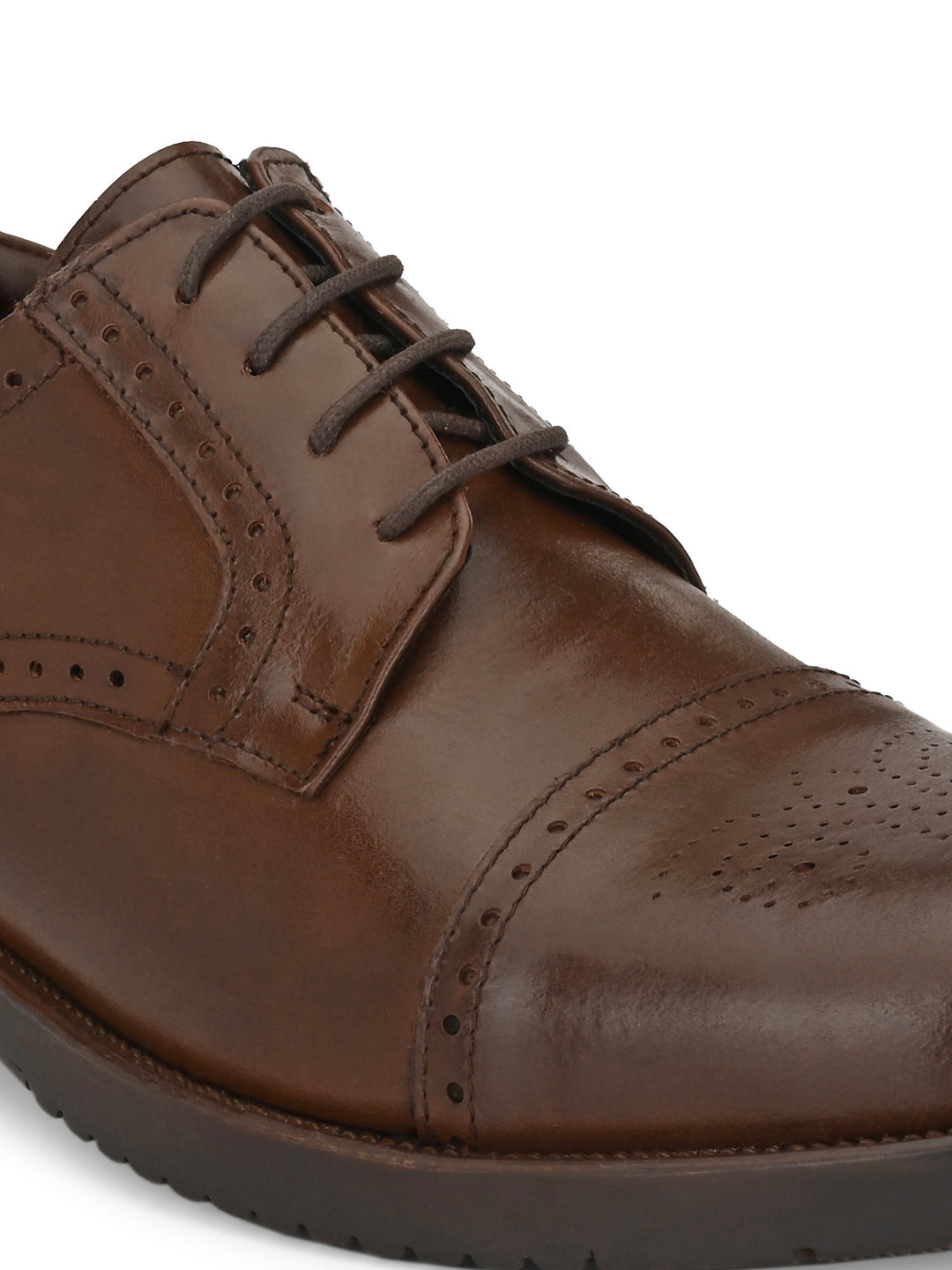 Men's Burnish Leather Formal Shoes