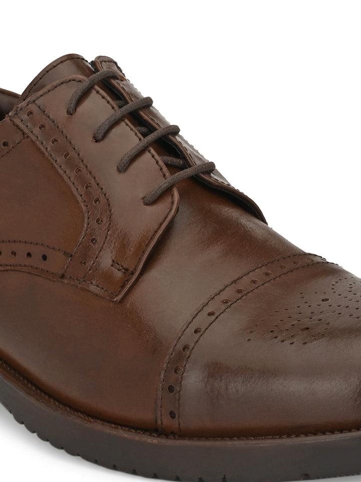 Men's Burnish Leather Formal Shoes