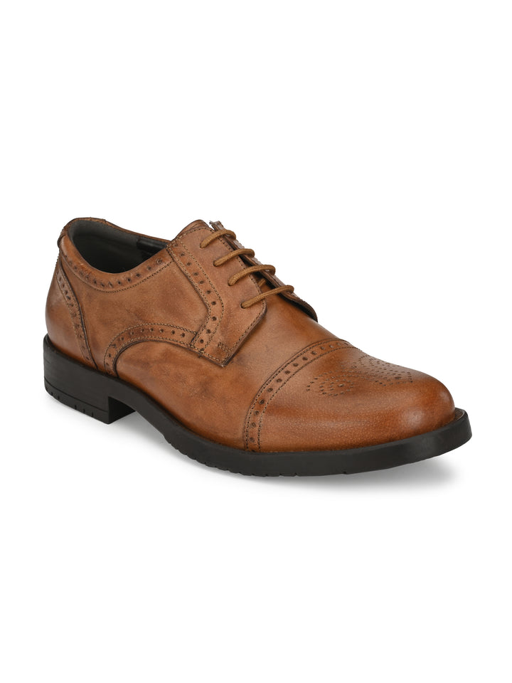 Men's Burnish Leather Formal Shoes
