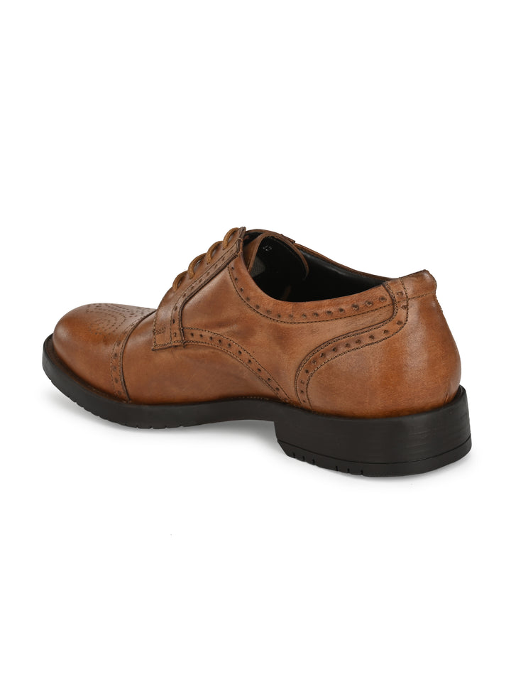 Men's Burnish Leather Formal Shoes
