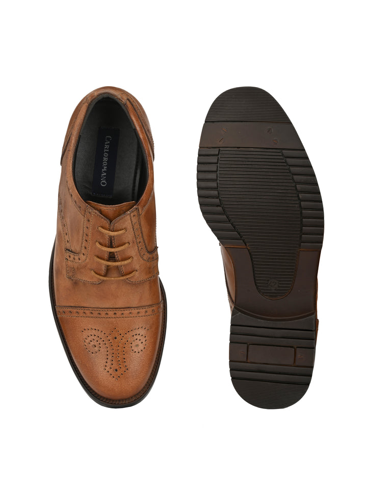 Men's Burnish Leather Formal Shoes