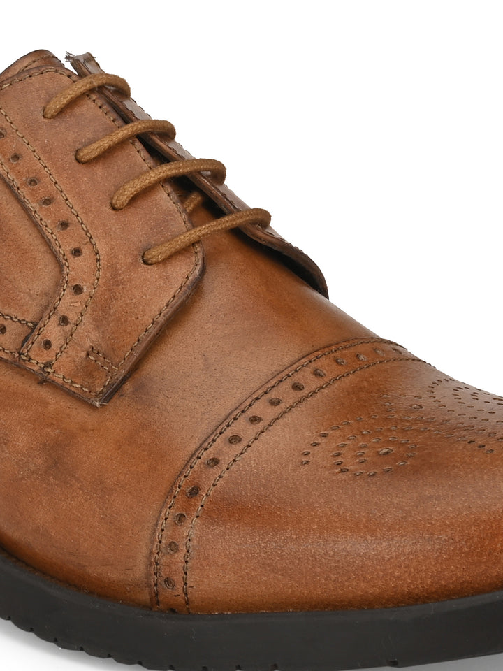 Men's Burnish Leather Formal Shoes