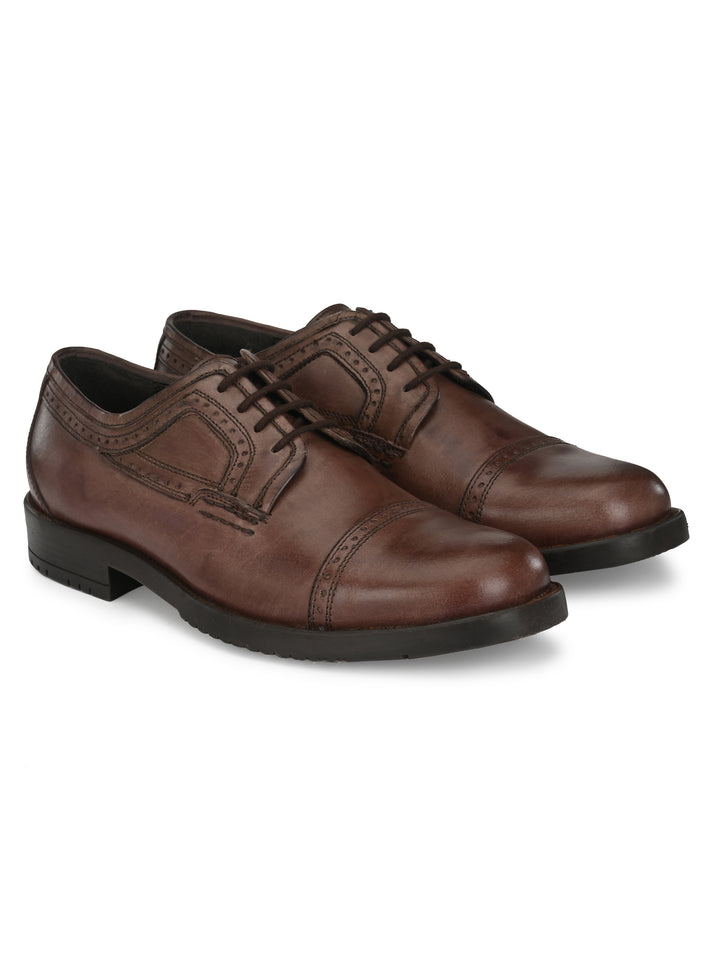 Men's Burnish Leather Formal Shoes