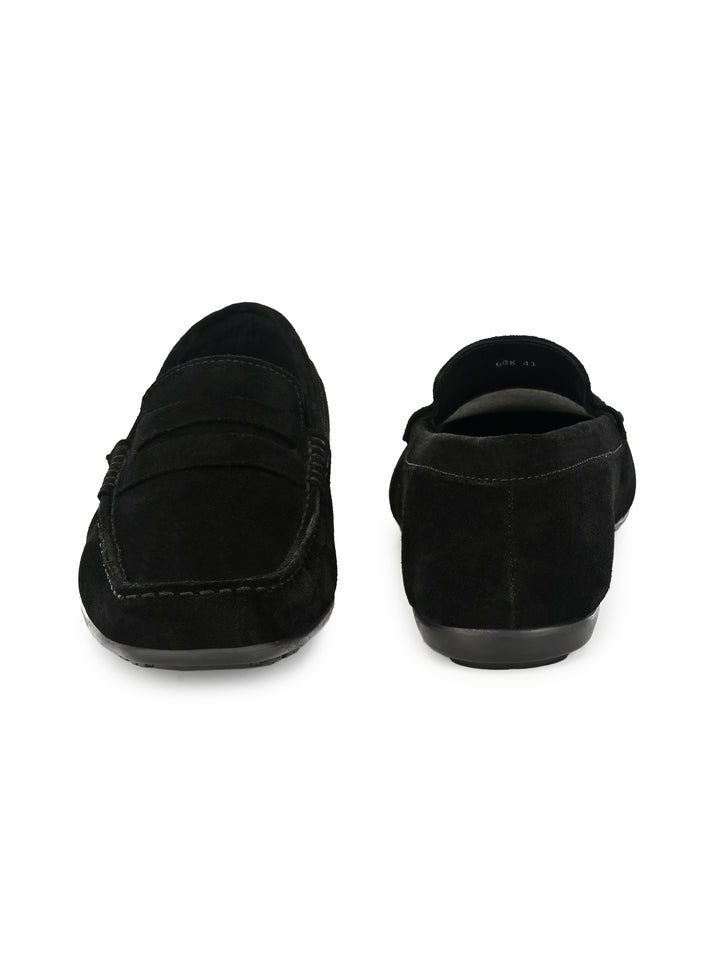 Men's Suede Leather Slip on Casual Loafer Moccasin