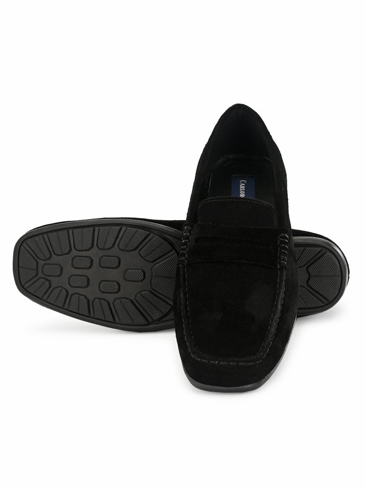 Men's Suede Leather Slip on Casual Loafer Moccasin