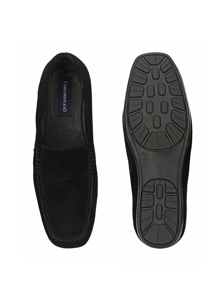 Men's Suede Leather Slip on Casual Loafer Moccasin