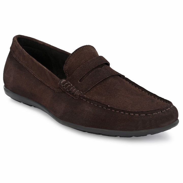 Men's Suede Leather Slip on Casual Loafer Moccasin