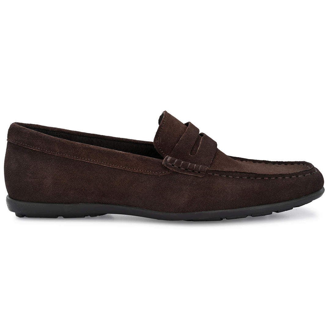 Men's Suede Leather Slip on Casual Loafer Moccasin