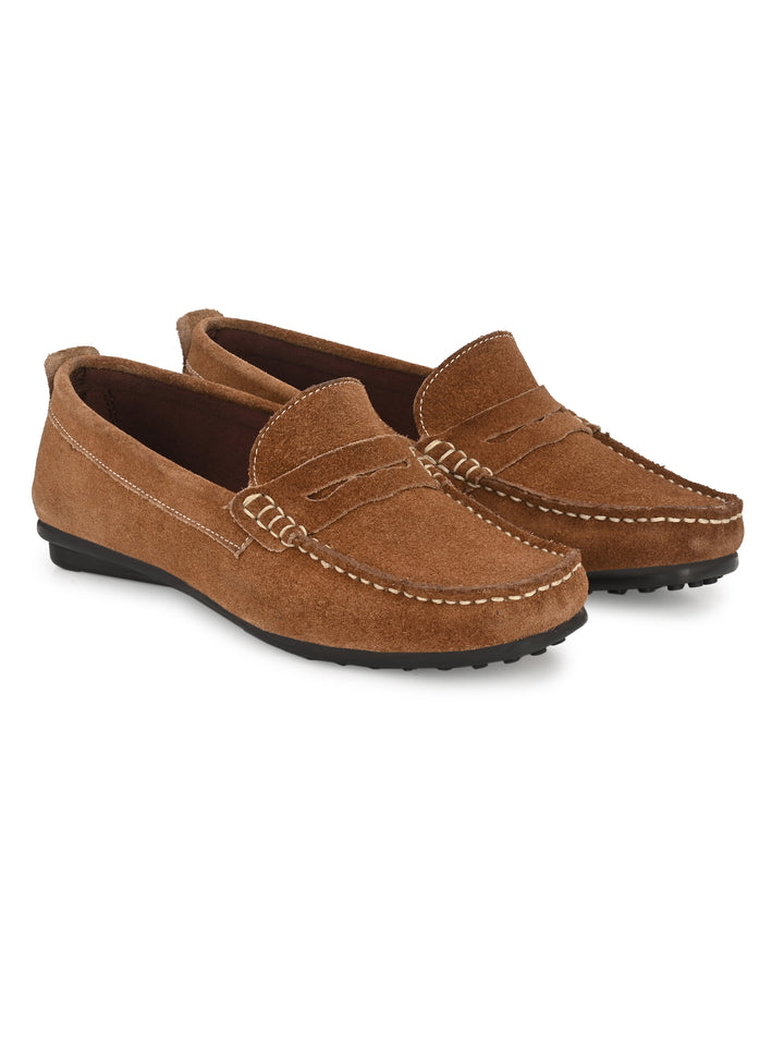 Women's Suede Leather Moccasin