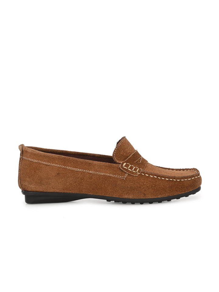 Women's Suede Leather Moccasin
