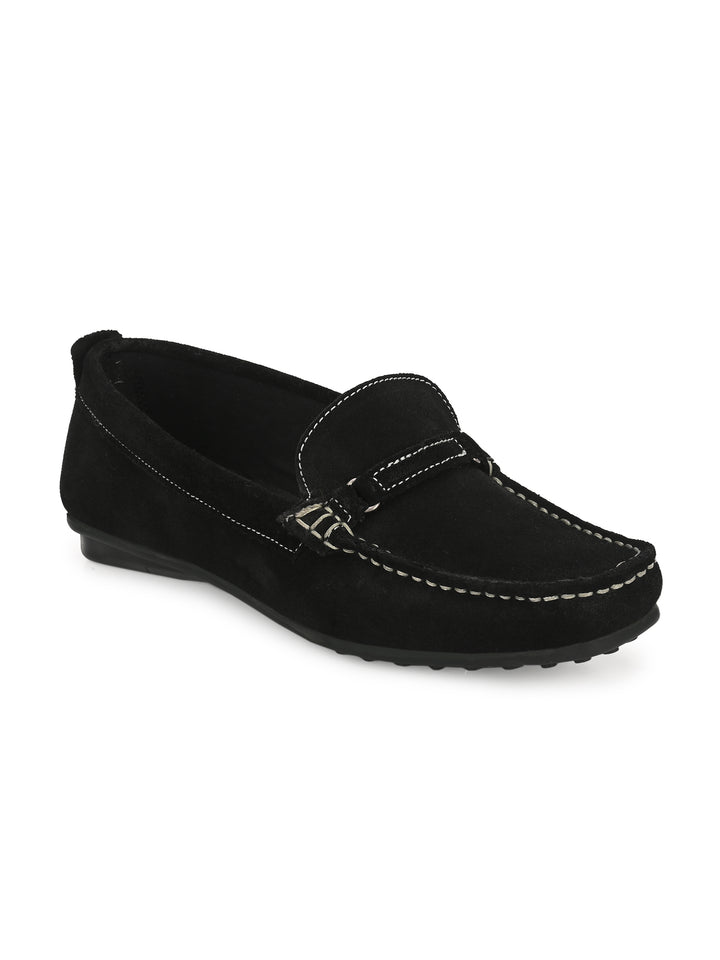 Women's Suede Leather Moccasin