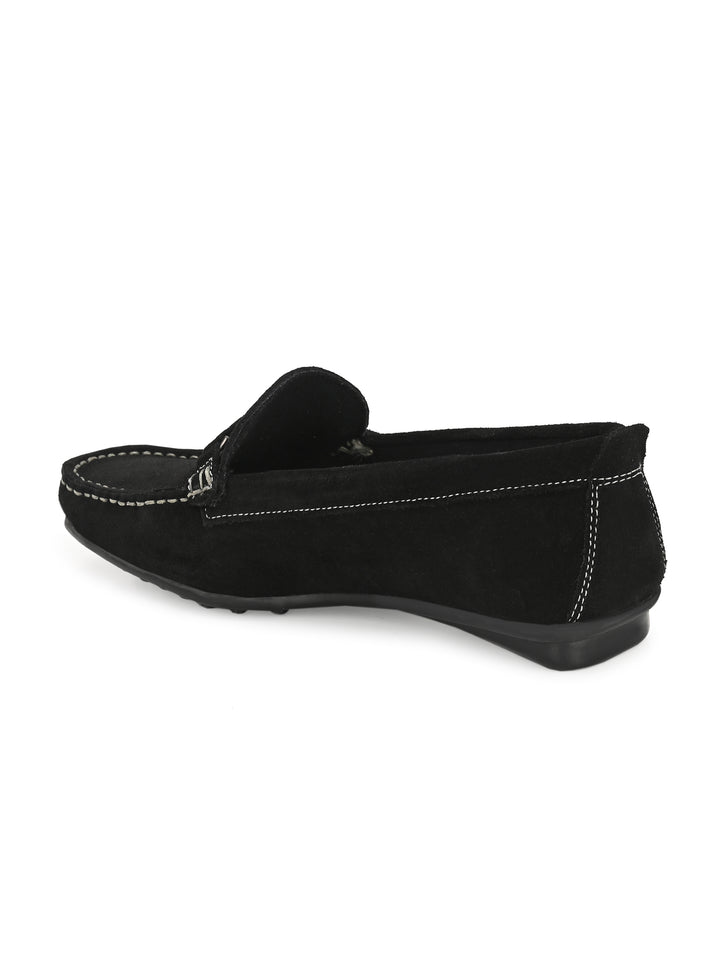 Women's Suede Leather Moccasin