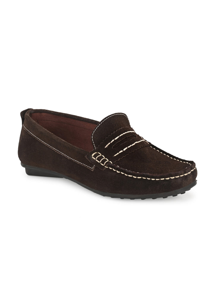 Women's Suede Leather Moccasin