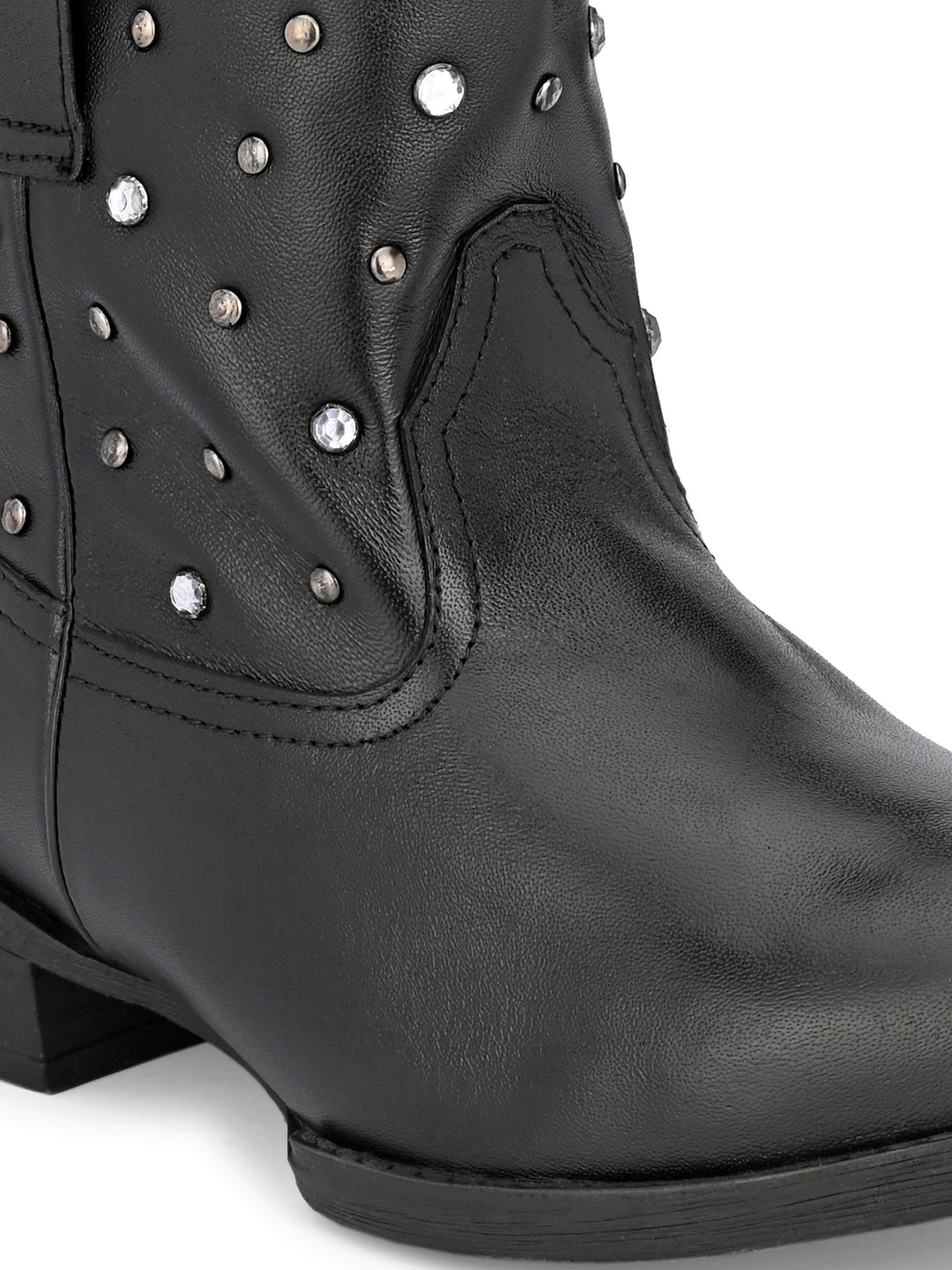 Women's Genuine Leather Half Ankle Boot