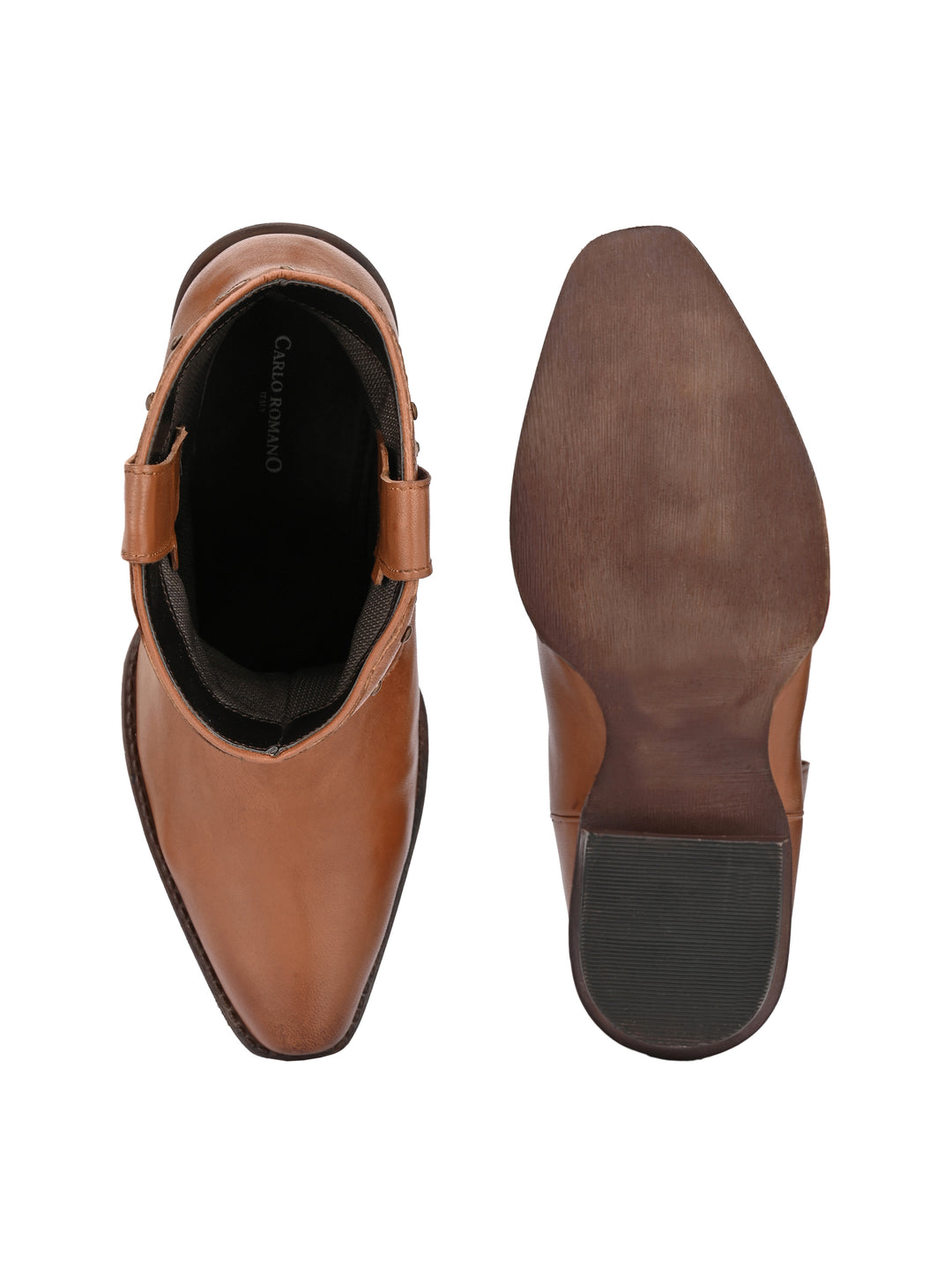 Women's Genuine Leather Half Ankle Boot