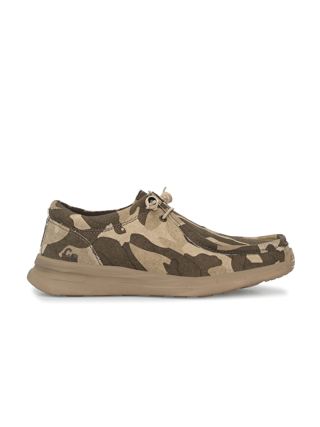 Men's Canvas Fancy Lace Up Casual Shoes