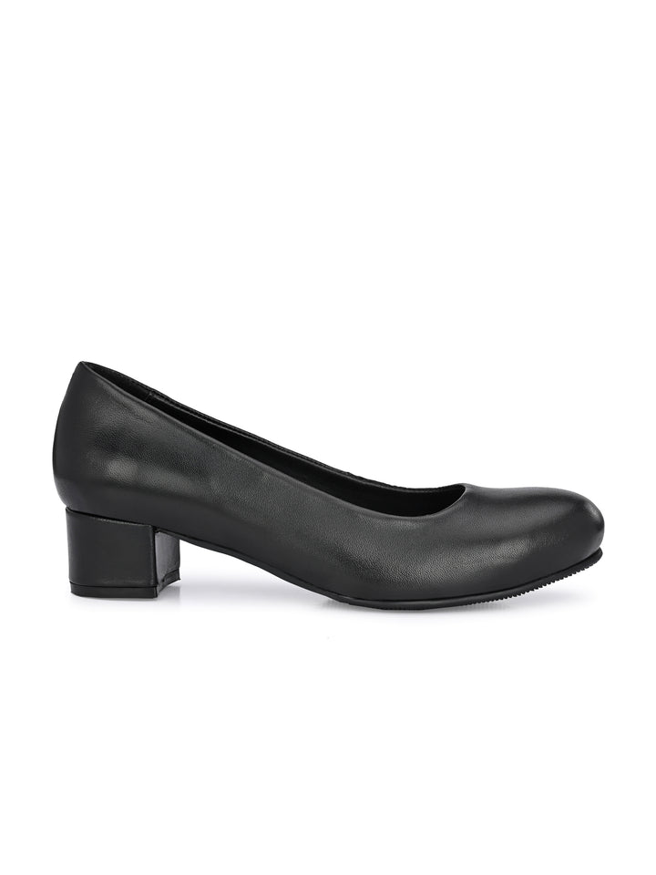 CARLO ROMANO by Wasan Shoes Women's Genuine Sheep Leather Slip on Belly With Heels