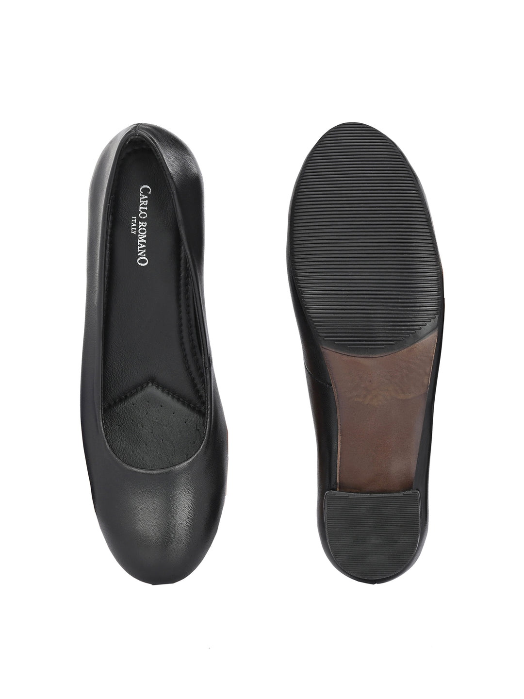 CARLO ROMANO by Wasan Shoes Women's Genuine Sheep Leather Slip on Belly With Heels