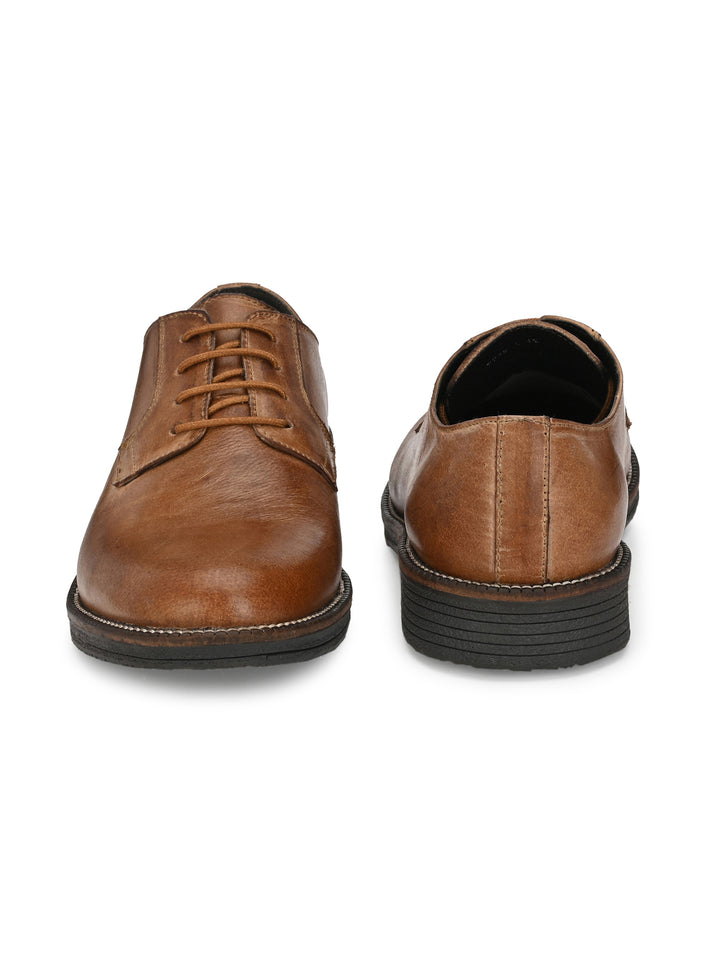 Men's Burnish Leather Lace Up Formal Shoe