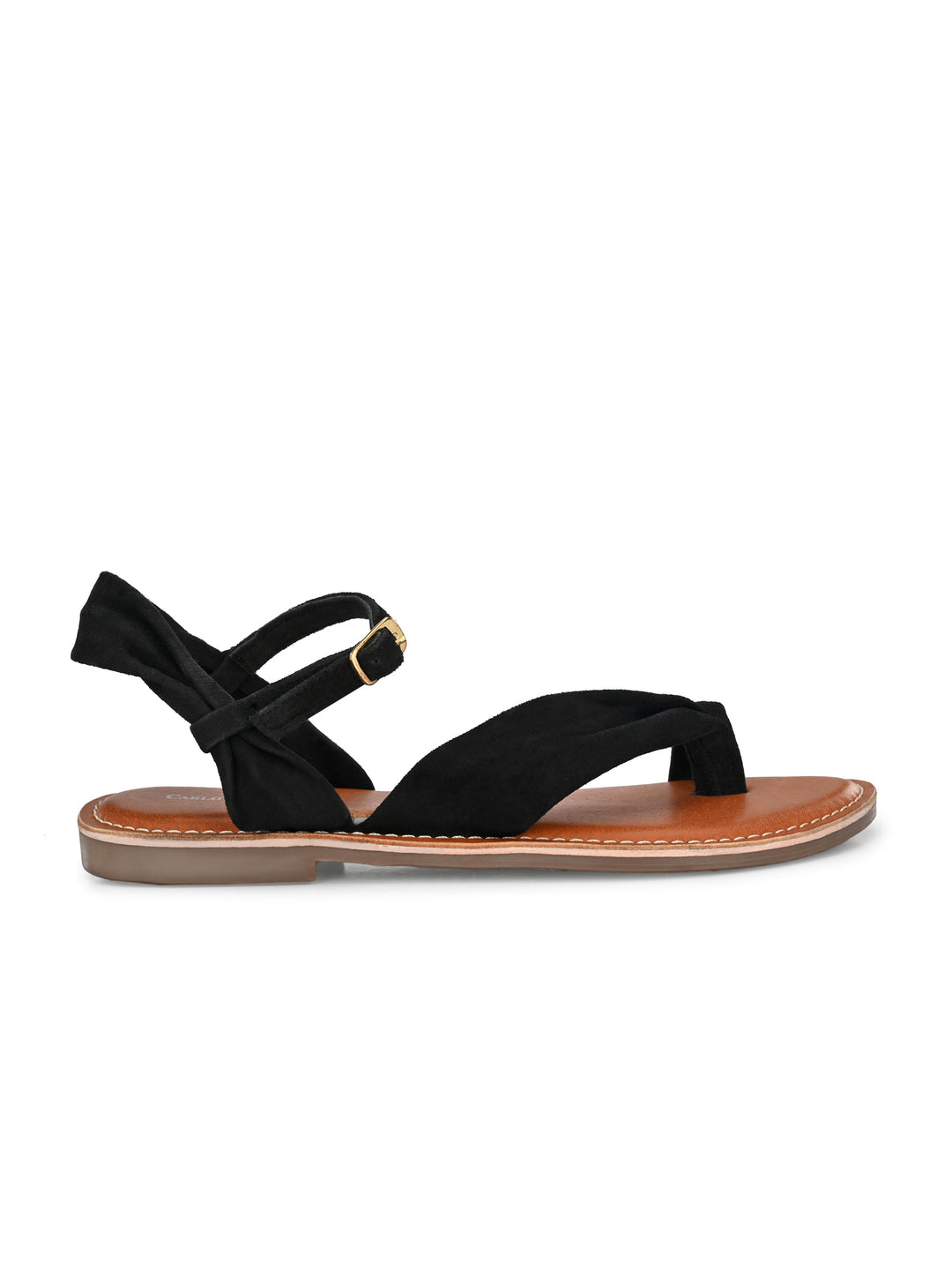 Women's Genuine Leather Flat Sandal