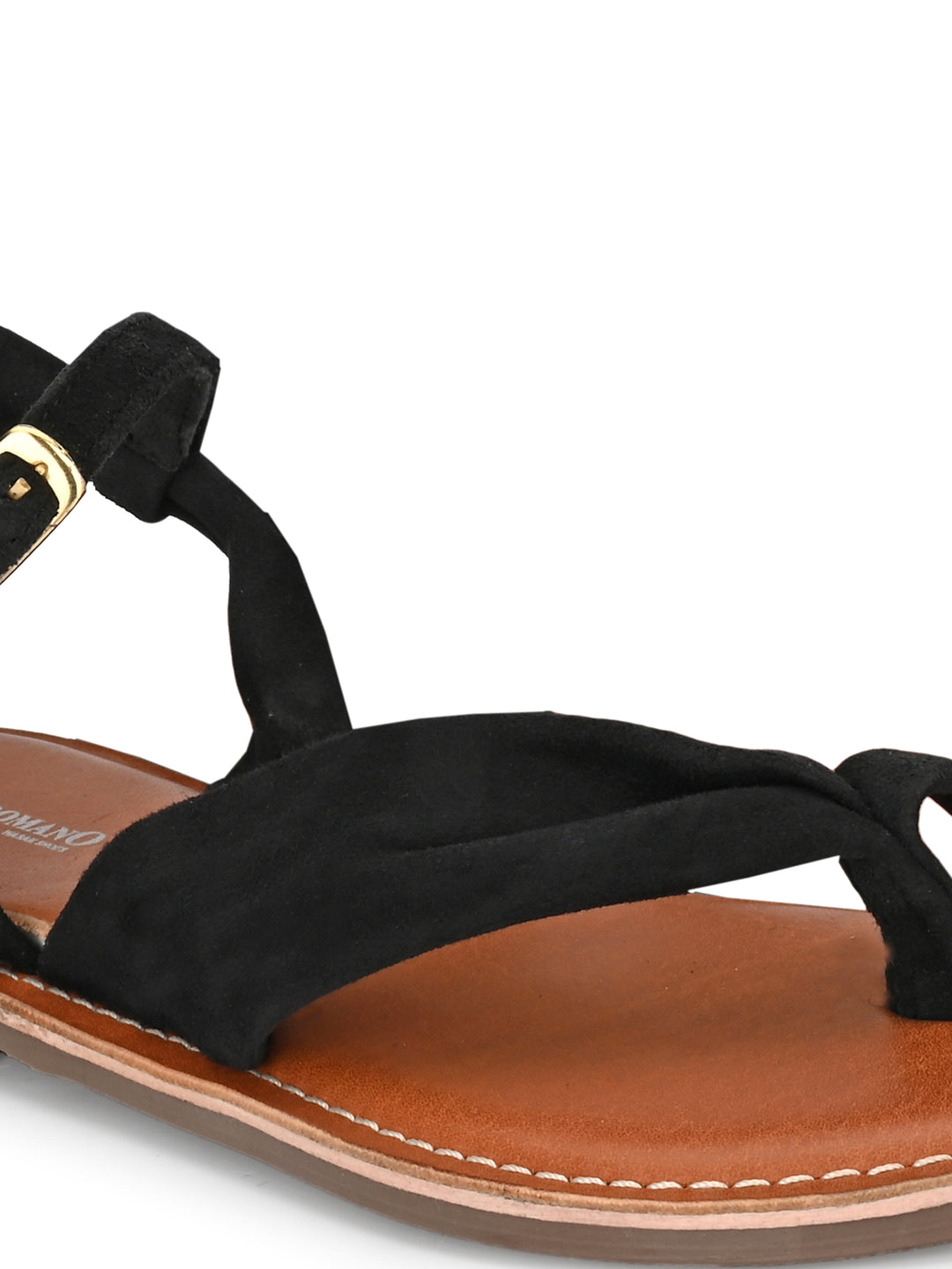 Women's Genuine Leather Flat Sandal