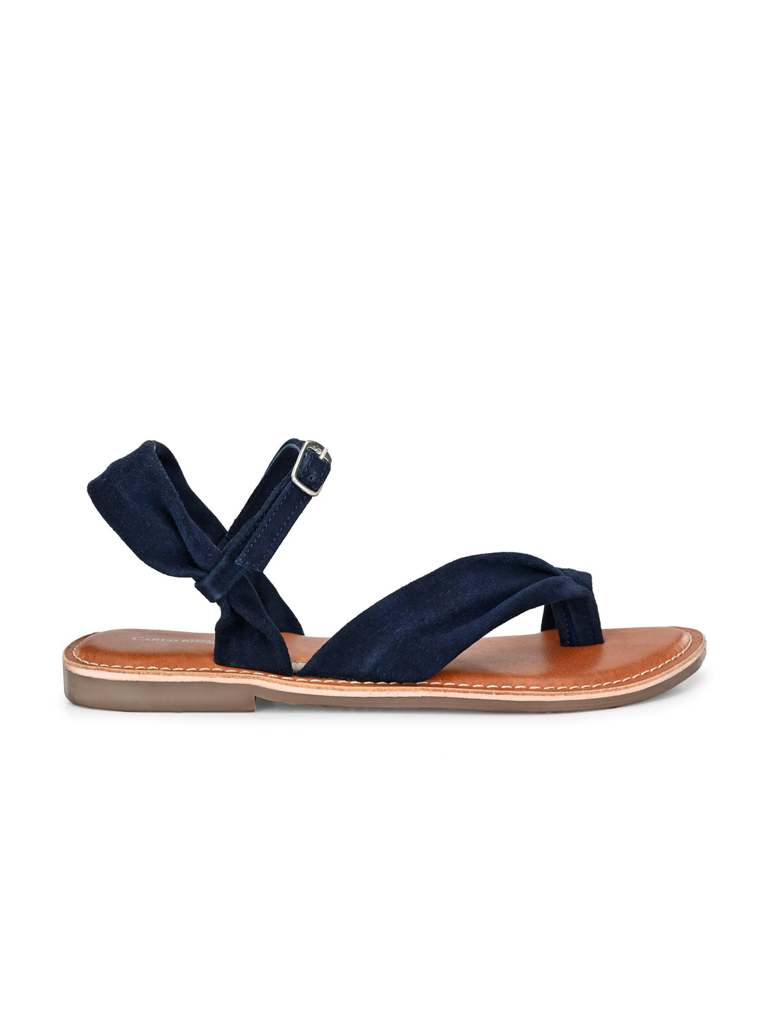 Women's Genuine Leather Flat Sandal