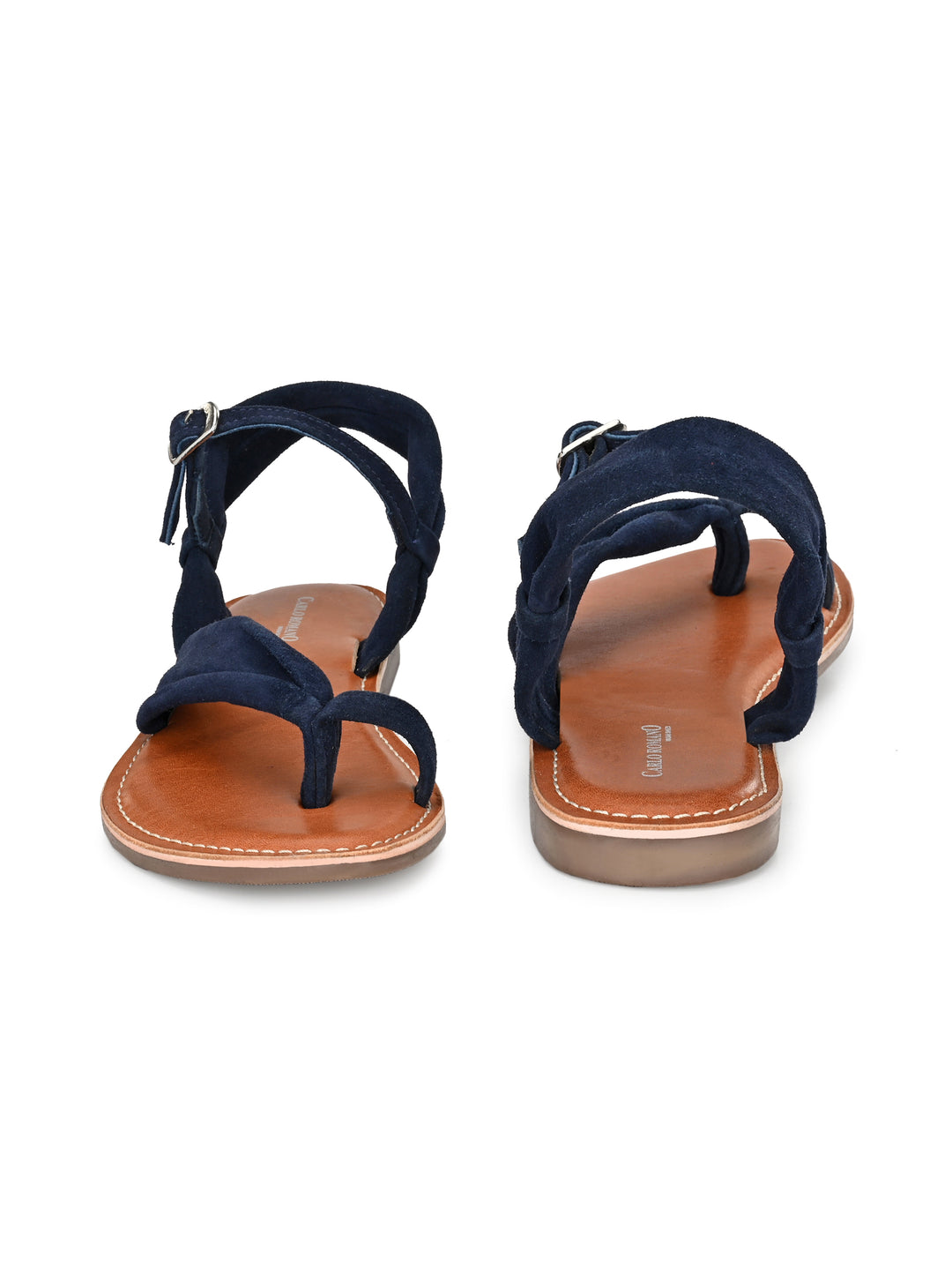 Women's Genuine Leather Flat Sandal