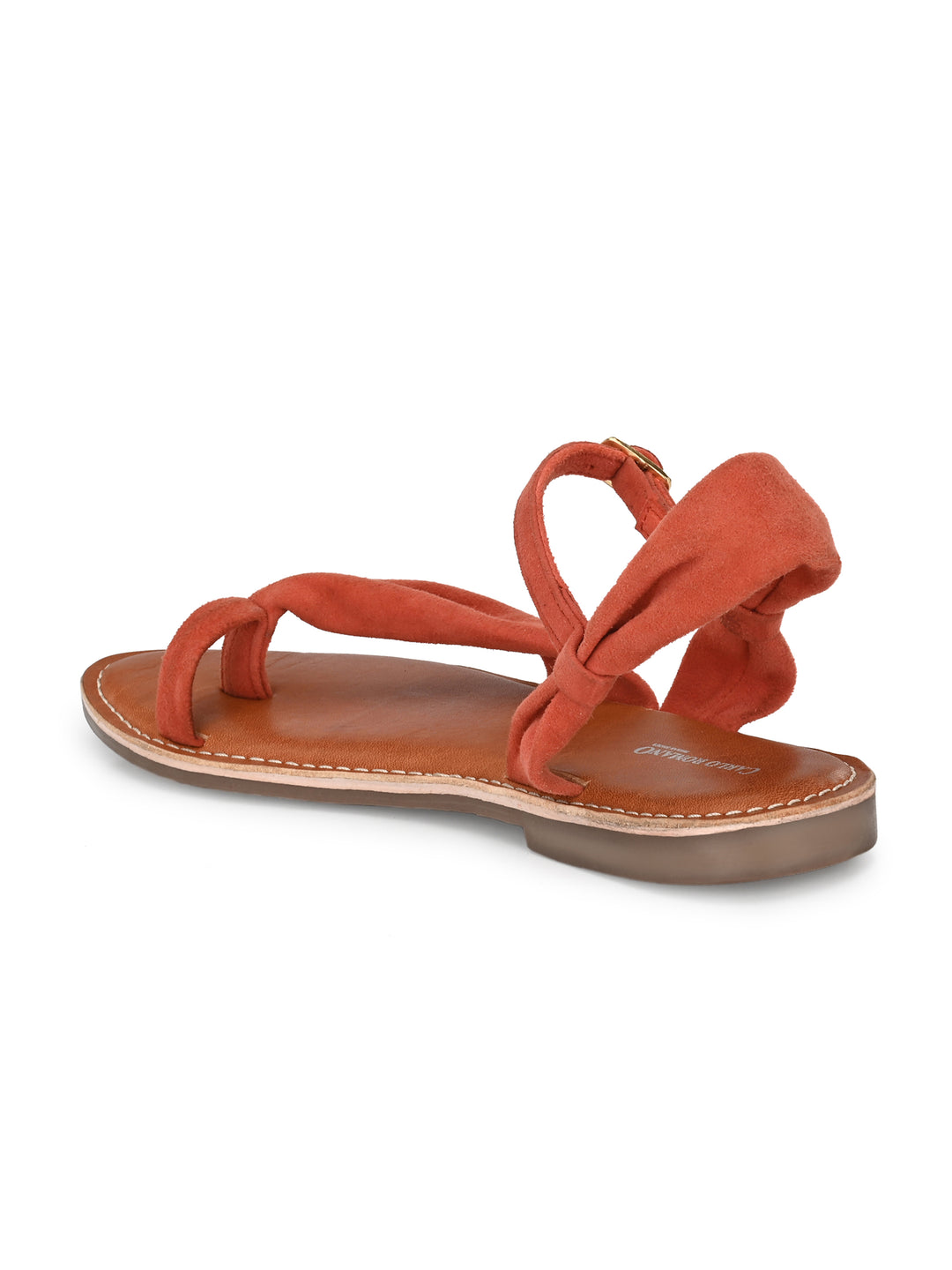 Women's Genuine Leather Flat Sandal