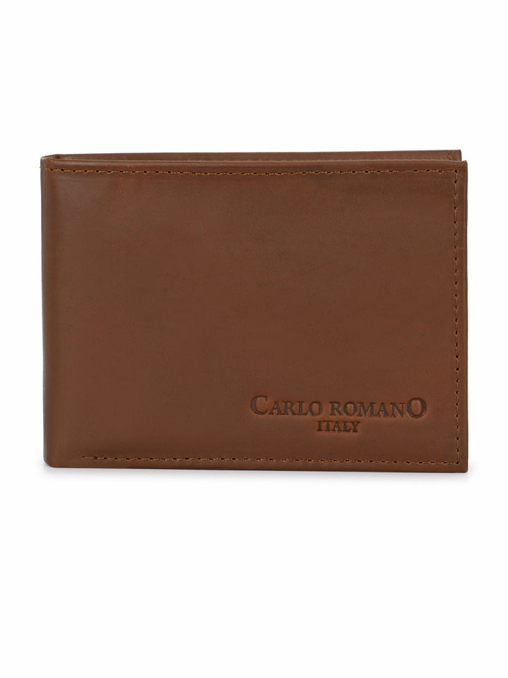 CARLO ROMANO BY WASAN SHOES GENUINE LEATHER / RFID SECURE WALLET