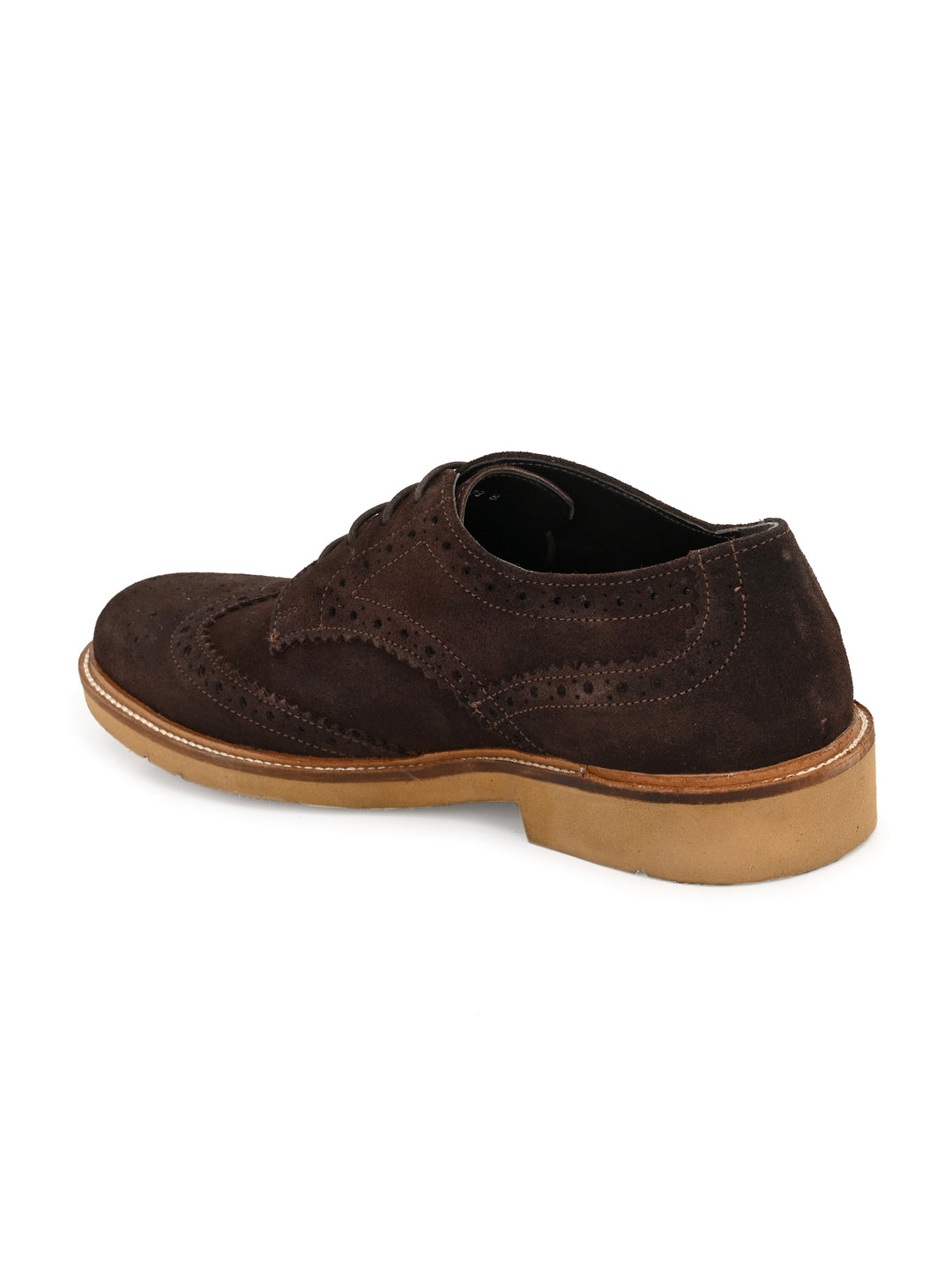 Men's Suede Leather Brogue Shoe