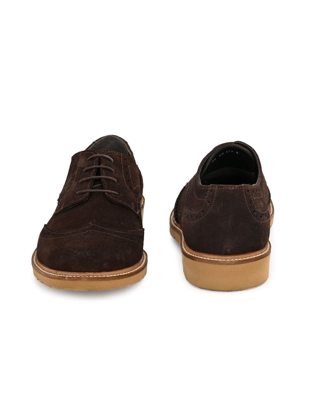 Men's Suede Leather Brogue Shoe