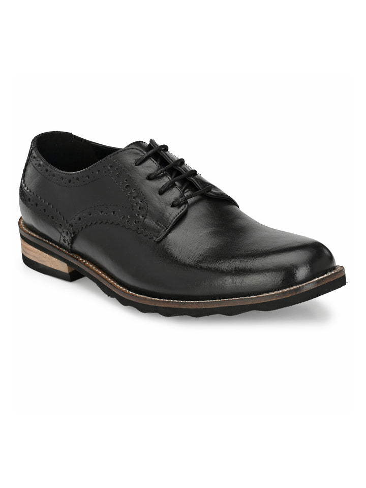 Men's Burnish Leather Lace up Formal Shoe