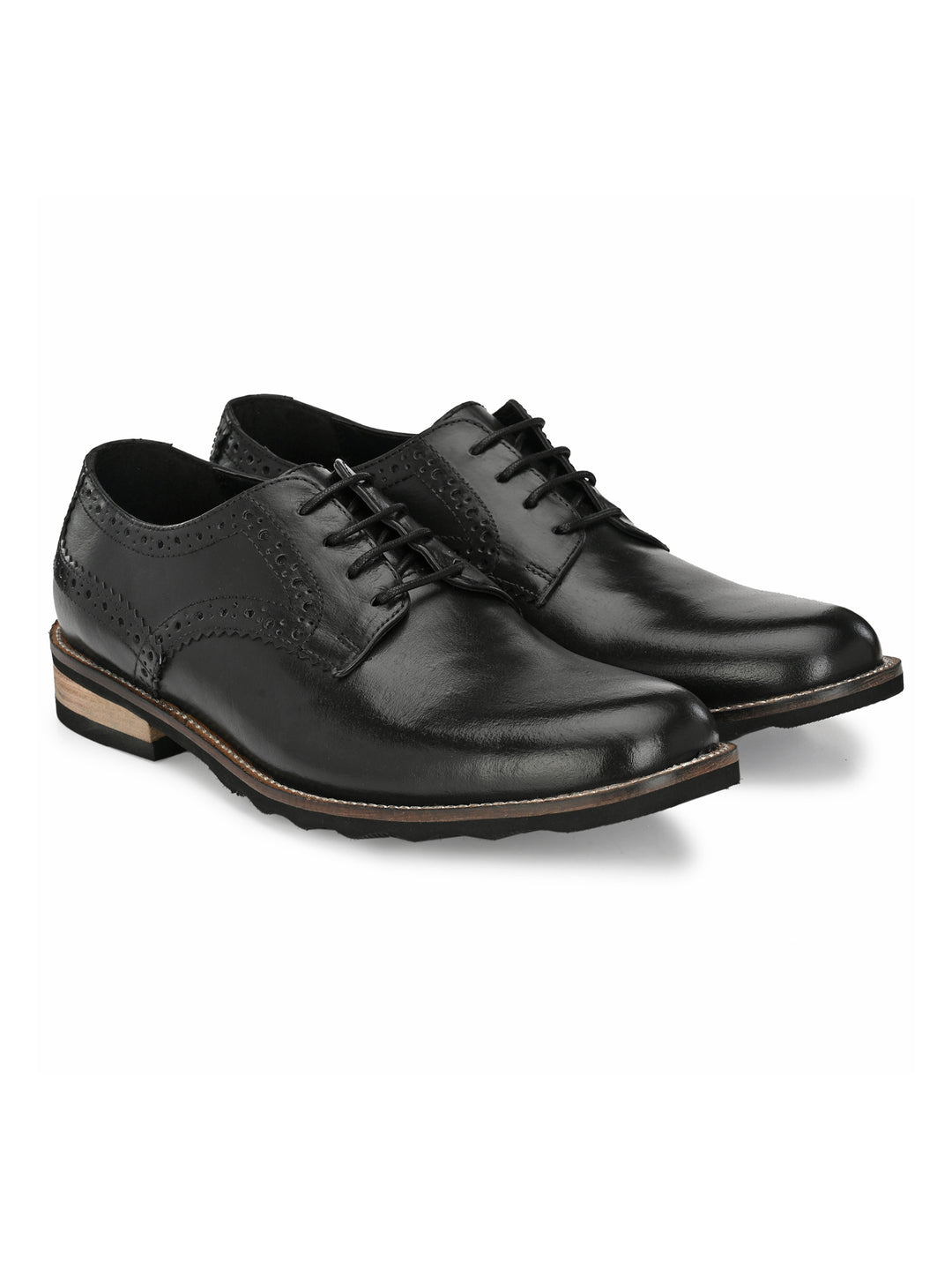 Men's Burnish Leather Lace up Formal Shoe