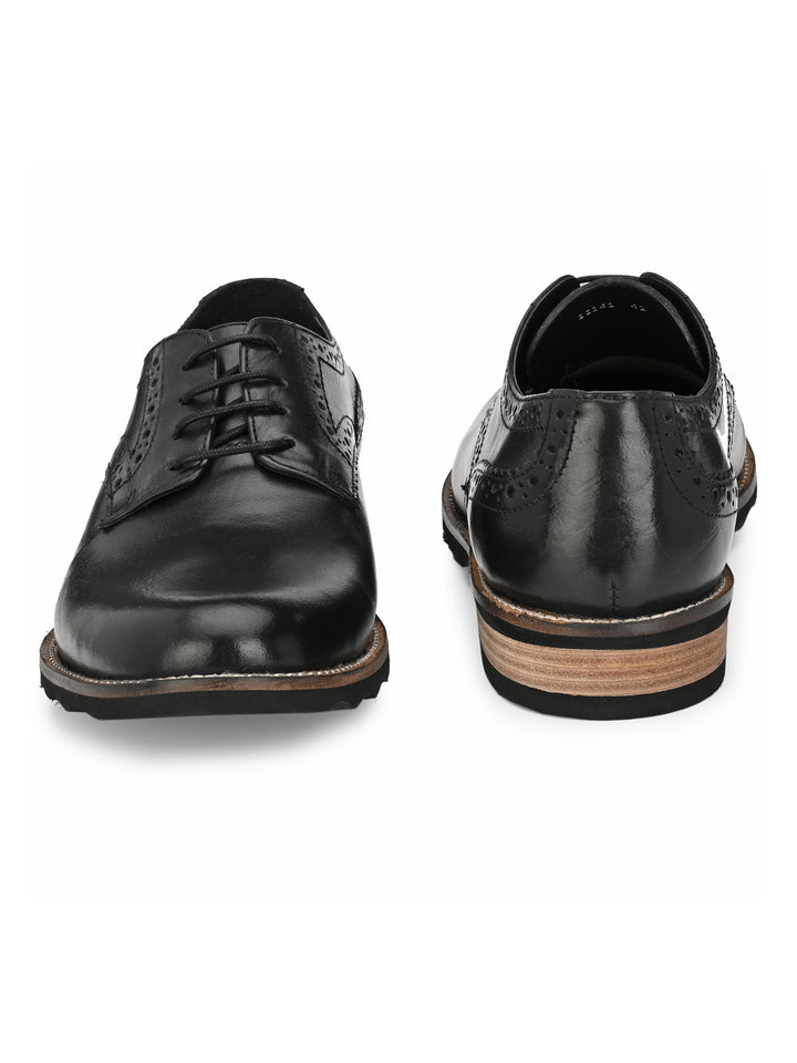 Men's Burnish Leather Lace up Formal Shoe