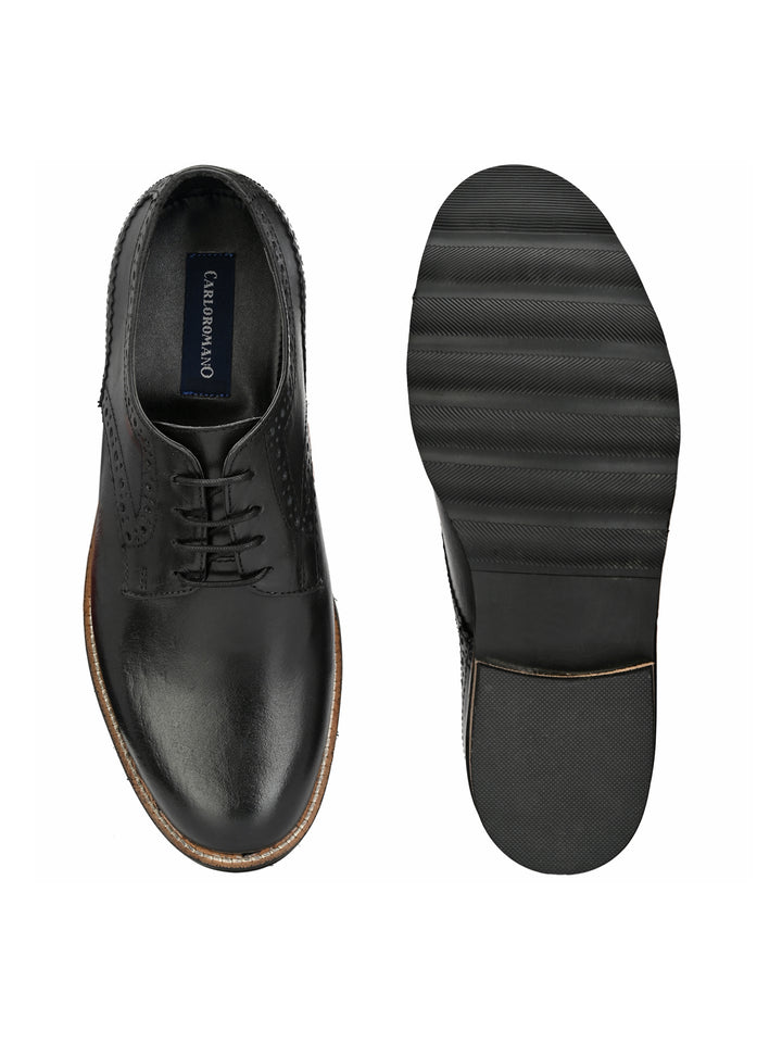 Men's Burnish Leather Lace up Formal Shoe