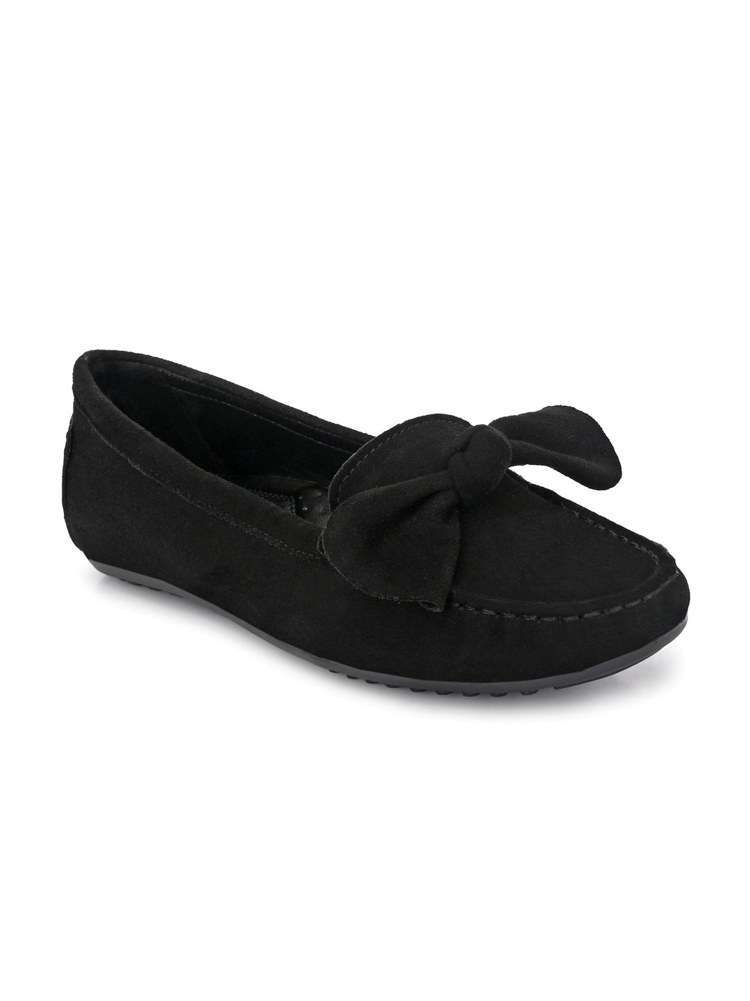 Women's Suede Leather Casual Loafer Moccasin