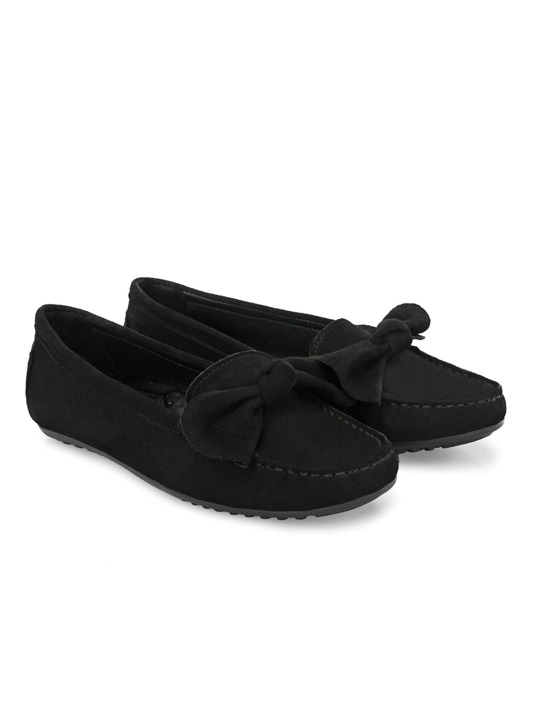 Women's Suede Leather Casual Loafer Moccasin