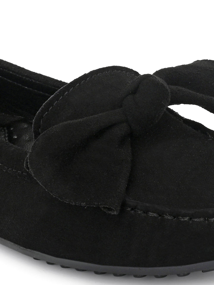 Women's Suede Leather Casual Loafer Moccasin