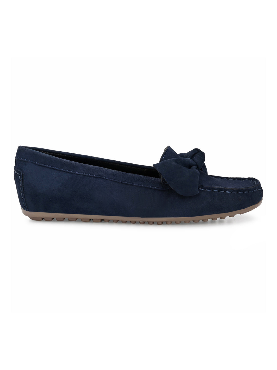 Women's Suede Leather Casual Loafer Moccasin