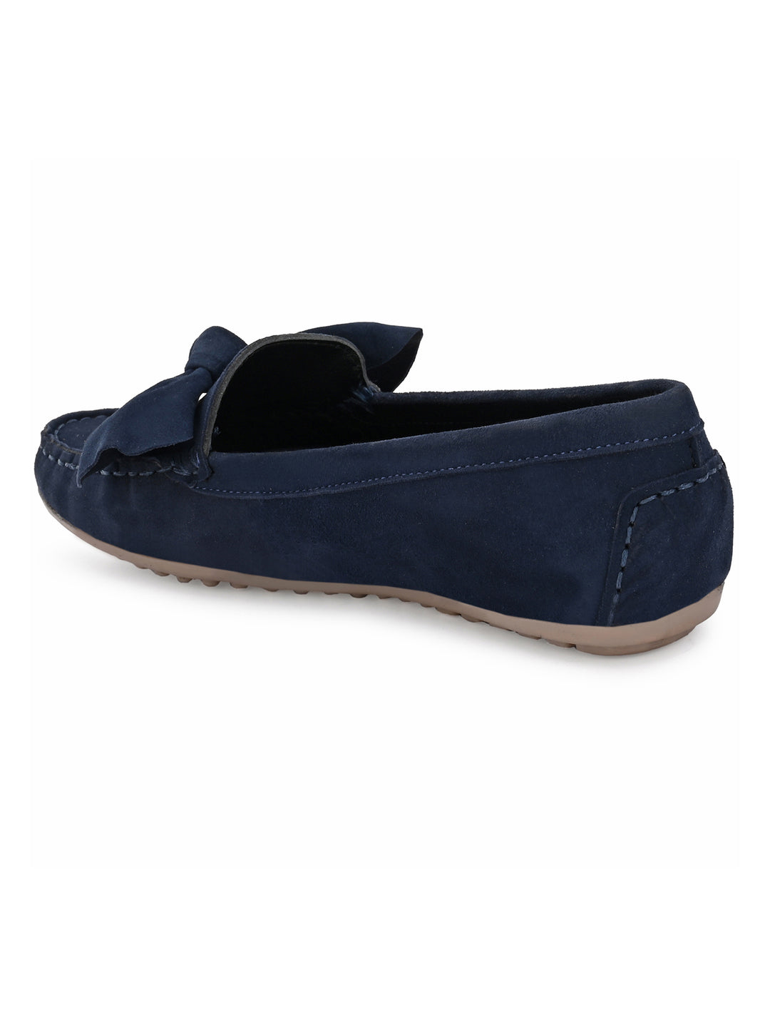 Women's Suede Leather Casual Loafer Moccasin
