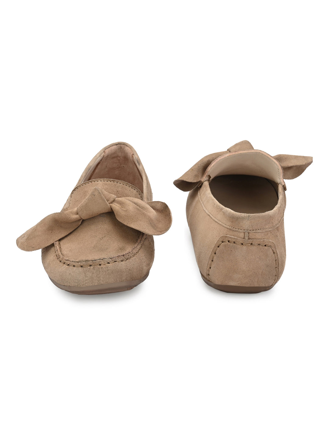 Women's Suede Leather Casual Loafer Moccasin