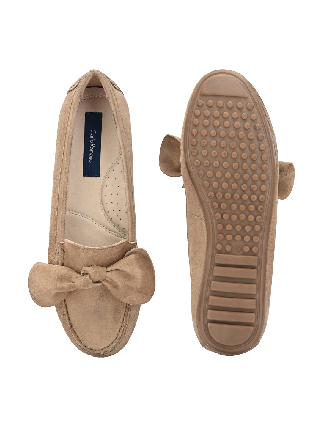 Women's Suede Leather Casual Loafer Moccasin