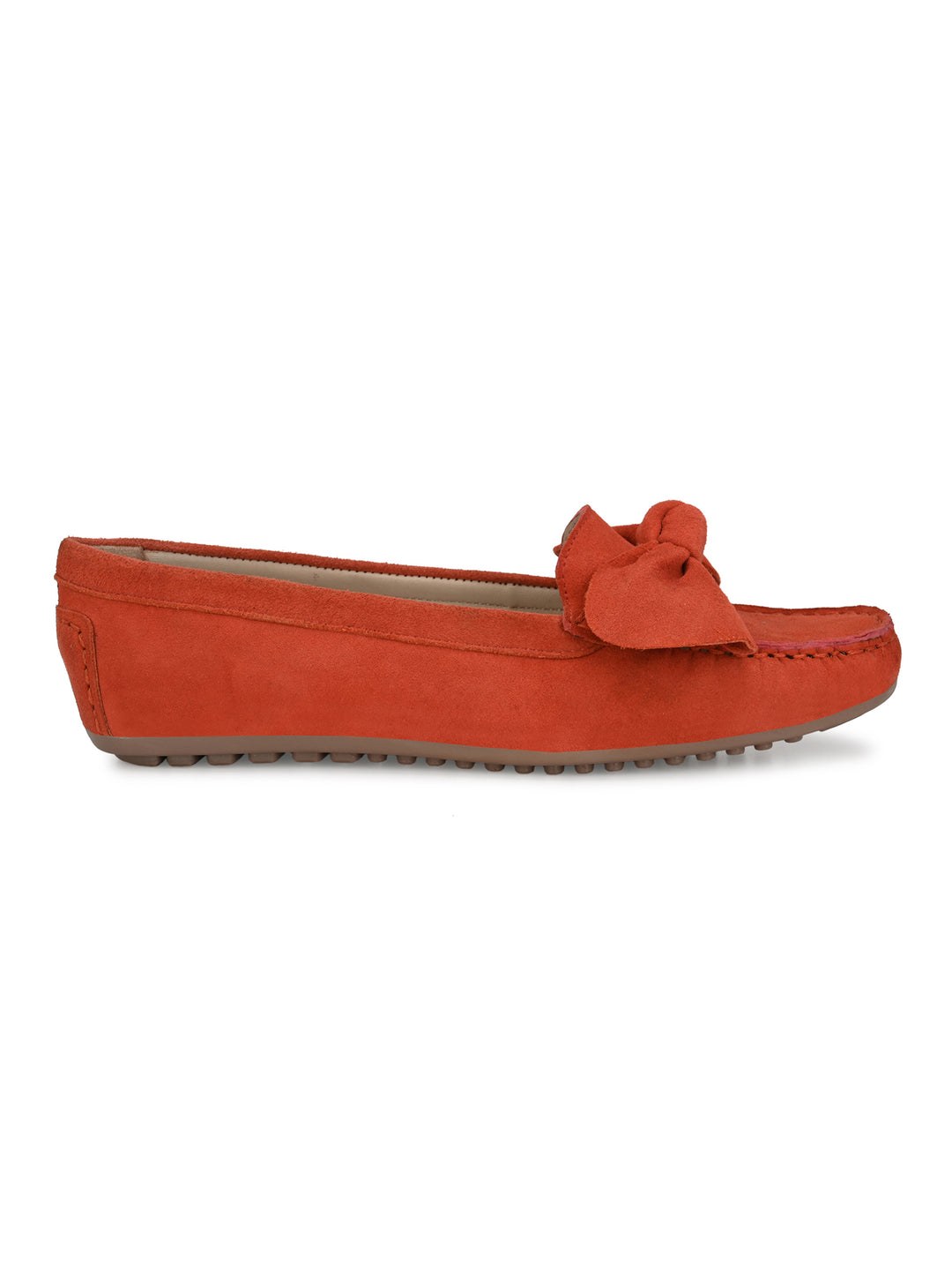 Women's Suede Leather Casual Loafer Moccasin