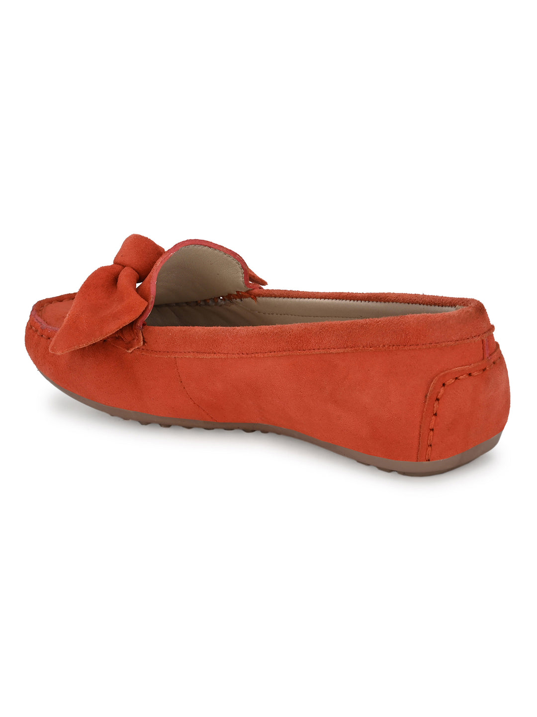 Women's Suede Leather Casual Loafer Moccasin