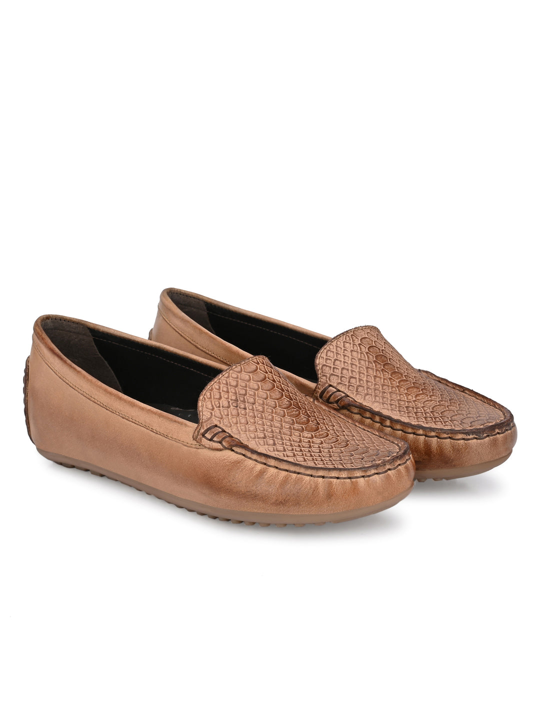 Women's Genuine Leather Casual Loafer Moccasin