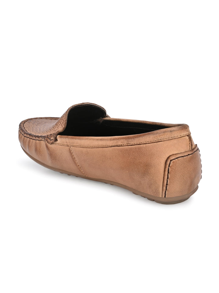 Women's Genuine Leather Casual Loafer Moccasin