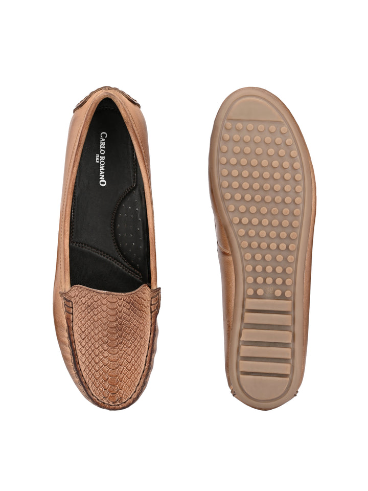 Women's Genuine Leather Casual Loafer Moccasin