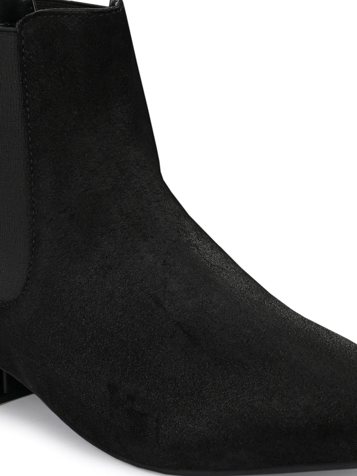 Women's Genuine Suede Leather Ankle Boots