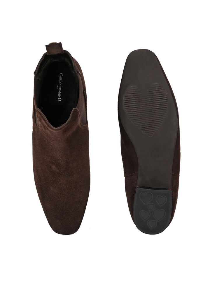 Women's Genuine Suede Leather Ankle Boots